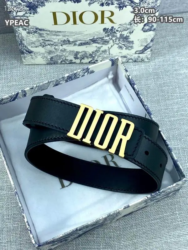 Dior belt 30mmX90-115cm 8L111003
